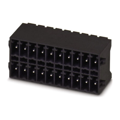 Phoenix Contact 3.5mm Pitch 12 Way Pluggable Terminal Block, Header, Solder Termination