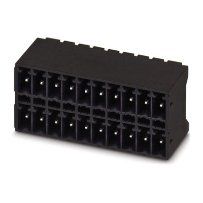 Phoenix Contact 3.5mm Pitch 11 Way Pluggable Terminal Block, Header, Solder Termination