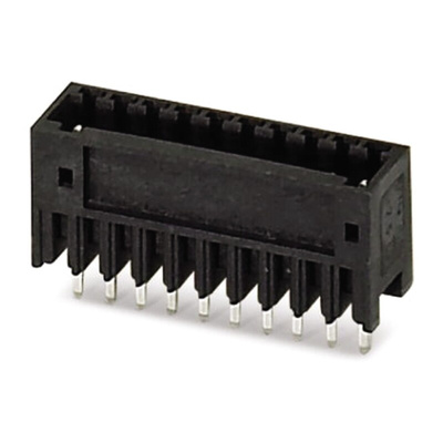 Phoenix Contact 2.5mm Pitch 3 Way Pluggable Terminal Block, Header, Solder Termination