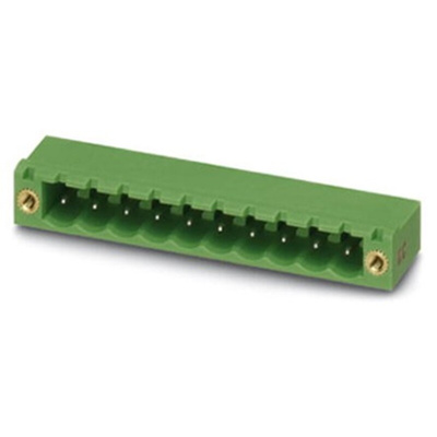 Phoenix Contact 5.0mm Pitch 2 Way Pluggable Terminal Block, Header, Solder Termination
