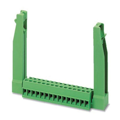 Phoenix Contact 5.08mm Pitch 17 Way Pluggable Terminal Block, Plug, Screw Termination