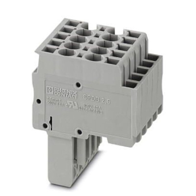 Phoenix Contact 5 Way Pluggable Terminal Block, Plug, Spring Cage Termination