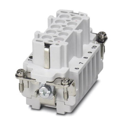 Phoenix Contact 5.08mm Pitch 14 Way Pluggable Terminal Block, Plug, Spring Cage Termination