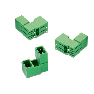 Wurth Elektronik 5.08mm Pitch 6 Way Pluggable Terminal Block, Header, PCB Mount, Solder Termination