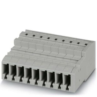 Phoenix Contact 6.2mm Pitch Pluggable Terminal Block, Receptacle