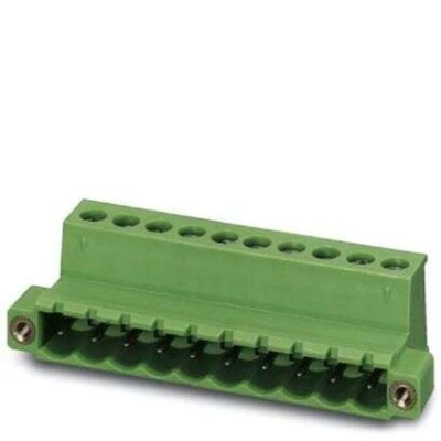 Phoenix Contact 5.08mm Pitch 4 Way Pluggable Terminal Block, Inverted Plug, Cable Mount