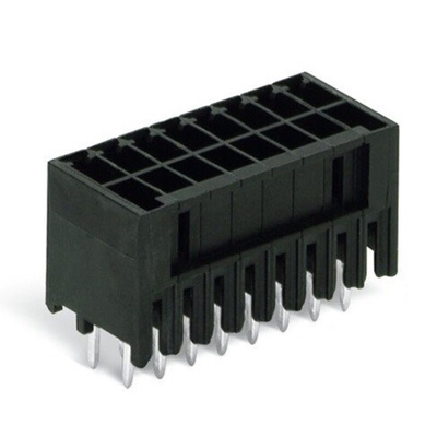 Wago 3.5mm Pitch 12 Way Pluggable Terminal Block, Header