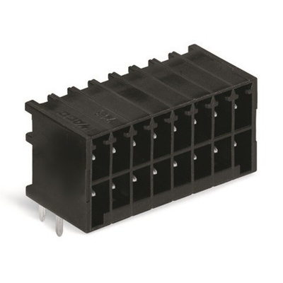 Wago 3.5mm Pitch 10 Way Pluggable Terminal Block, Header