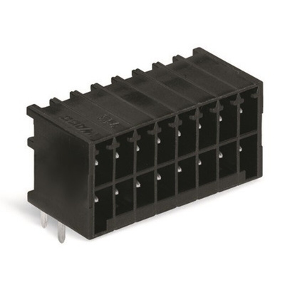 Wago 3.5mm Pitch 12 Way Pluggable Terminal Block, Header