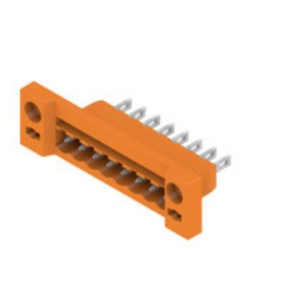 Weidmuller 5.08mm Pitch 8 Way Pluggable Terminal Block, Header, PCB Mount