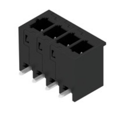 Weidmuller 5mm Pitch 4 Way Pluggable Terminal Block, Header, PCB Mount