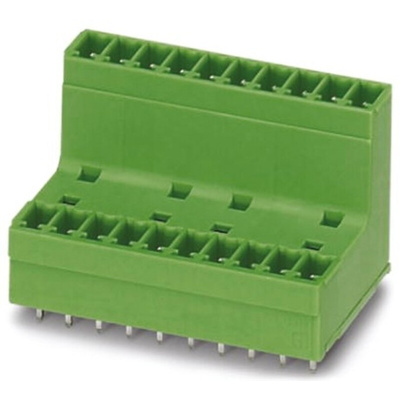Phoenix Contact 3.81mm Pitch 8 Way Pluggable Terminal Block, Header, Through Hole, Solder Termination