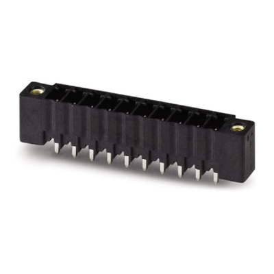 Phoenix Contact 3.81mm Pitch 10 Way Pluggable Terminal Block, Header, Solder Termination