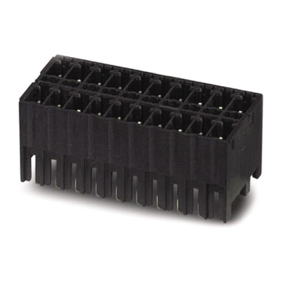 Phoenix Contact 3.81mm Pitch 12 Way Pluggable Terminal Block, Header, Solder Termination