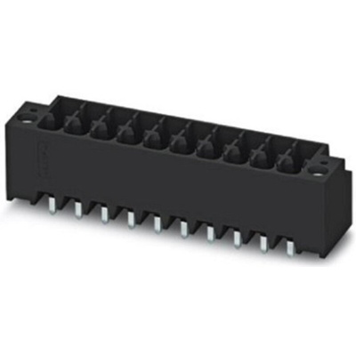 Phoenix Contact 3.5mm Pitch 6 Way Pluggable Terminal Block, Header, Solder Termination