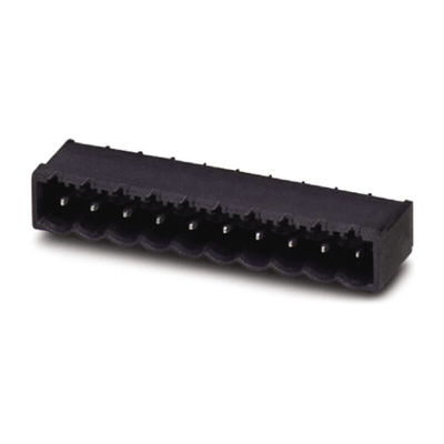 Phoenix Contact 5.08mm Pitch 11 Way Right Angle Pluggable Terminal Block, Header, Through Hole, Solder Termination