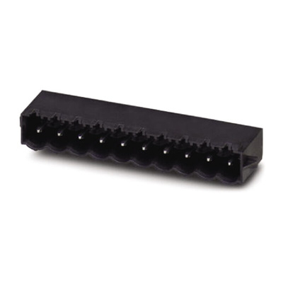 Phoenix Contact 5.08mm Pitch 12 Way Right Angle Pluggable Terminal Block, Header, Through Hole, Solder Termination