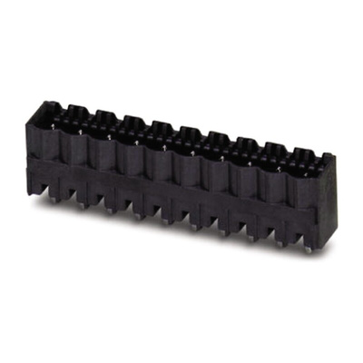 Phoenix Contact 5.08mm Pitch 8 Way Pluggable Terminal Block, Header, Through Hole, Solder Termination