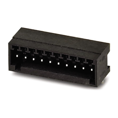 Phoenix Contact 2.5mm Pitch 4 Way Right Angle Pluggable Terminal Block, Header, Through Hole, Solder Termination