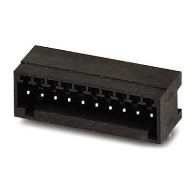 Phoenix Contact 2.5mm Pitch 6 Way Right Angle Pluggable Terminal Block, Header, Through Hole, Solder Termination