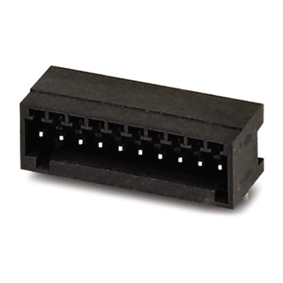 Phoenix Contact 2.5mm Pitch 11 Way Right Angle Pluggable Terminal Block, Header, Through Hole, Solder Termination