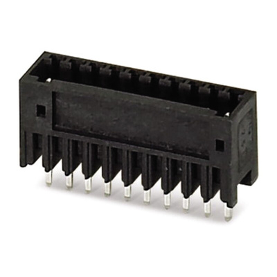 Phoenix Contact 2.5mm Pitch 6 Way Pluggable Terminal Block, Header, Solder Termination