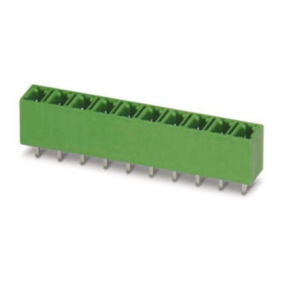 Phoenix Contact 3.81mm Pitch 16 Way Pluggable Terminal Block, Header, Solder Termination