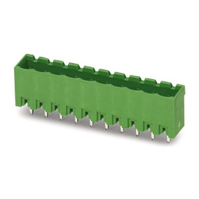 Phoenix Contact 5.0mm Pitch 22 Way Pluggable Terminal Block, Header, Solder Termination