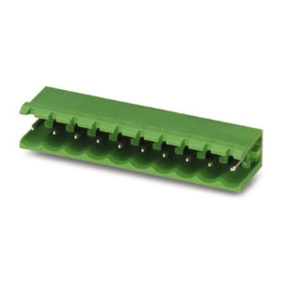 Phoenix Contact 5.0mm Pitch 24 Way Pluggable Terminal Block, Header, Solder Termination