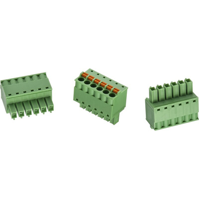 Wurth Elektronik 3.81mm Pitch 4 Way Vertical Pluggable Terminal Block, Plug, Through Hole, Screw Termination