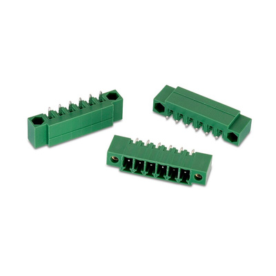 Wurth Elektronik 3.81mm Pitch 12 Way Pluggable Terminal Block, Header, PCB Mount, Solder Termination