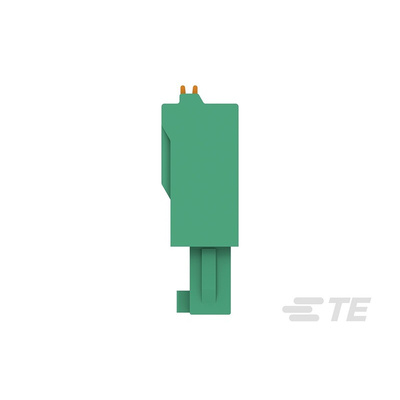 TE Connectivity 3.5mm Pitch 16 Way Vertical Pluggable Terminal Block, Plug, Spring Termination
