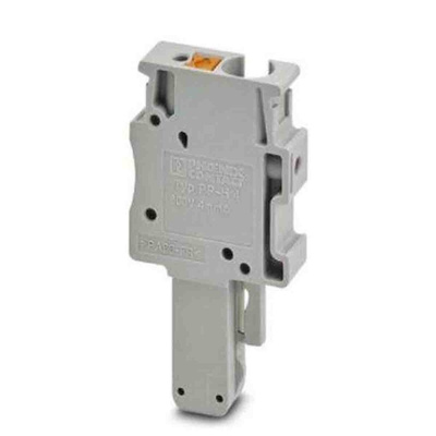 Phoenix Contact 6.2mm Pitch Pluggable Terminal Block, Plug, Plug-In, Push In Termination
