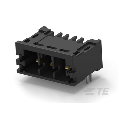 TE Connectivity 5mm Pitch 3 Way Pluggable Terminal Block, Header, Through Hole