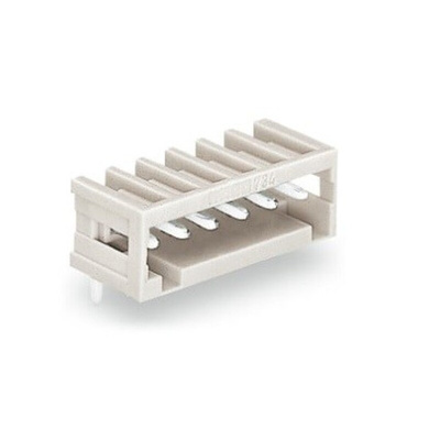 Wago 2.5mm Pitch 2 Way Pluggable Terminal Block, Header