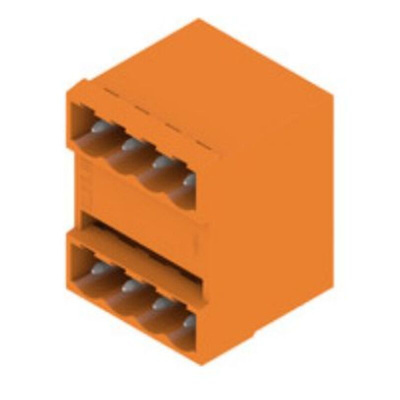 Weidmuller 5.08mm Pitch 8 Way Pluggable Terminal Block, Header, PCB Mount