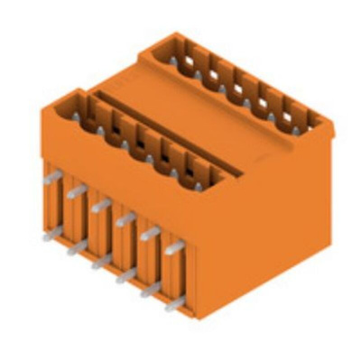 Weidmuller 5.08mm Pitch 12 Way Pluggable Terminal Block, Header, PCB Mount
