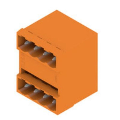 Weidmuller 5.08mm Pitch 8 Way Pluggable Terminal Block, Header, PCB Mount