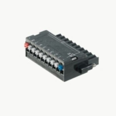 Weidmuller 3.5mm Pitch 10 Way Pluggable Terminal Block, Plug, PCB