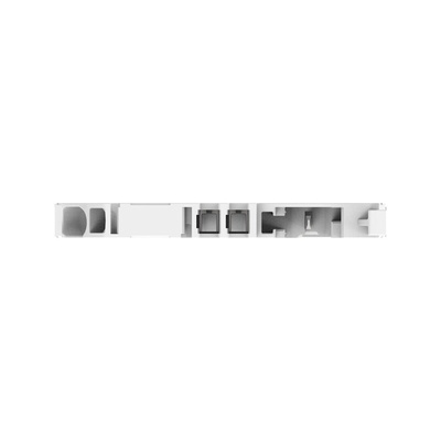 2 Way Pluggable Terminal Block, Feed Through Plug, DIN Rail, Push In Termination