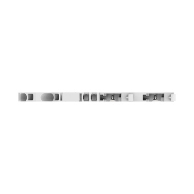 4 Way Pluggable Terminal Block, Feed Through Plug, DIN Rail, Push In Spring Termination