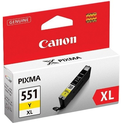 Canon CLI-551XL Yellow Ink Cartridge