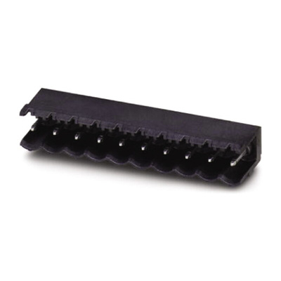 Phoenix Contact 5.08mm Pitch 2 Way Right Angle Pluggable Terminal Block, Header, Through Hole, Solder Termination