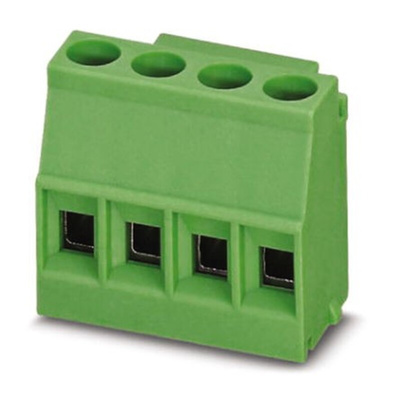 Phoenix Contact 7.62mm Pitch 2 Way Pluggable Terminal Block, Header, Through Hole, Solder Termination