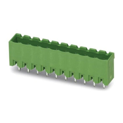 Phoenix Contact 5.0mm Pitch 21 Way Pluggable Terminal Block, Header, Solder Termination
