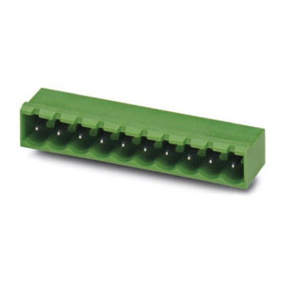 Phoenix Contact 5.0mm Pitch 20 Way Pluggable Terminal Block, Header, Solder Termination