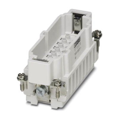 Phoenix Contact 5.08mm Pitch 4 Way Pluggable Terminal Block, Plug, Spring Cage Termination