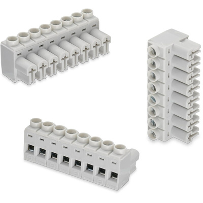Wurth Elektronik 5mm Pitch 18 Way Pluggable Terminal Block, Plug, Cable Mount, Solder Termination