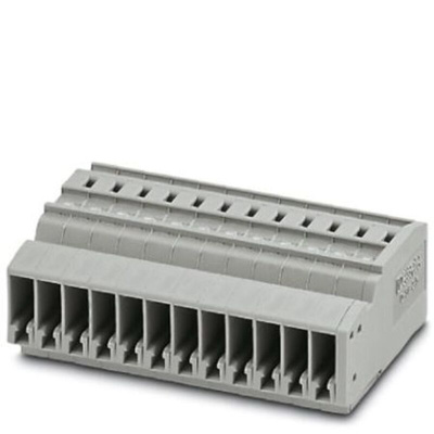 Phoenix Contact 5.2mm Pitch Pluggable Terminal Block, Receptacle