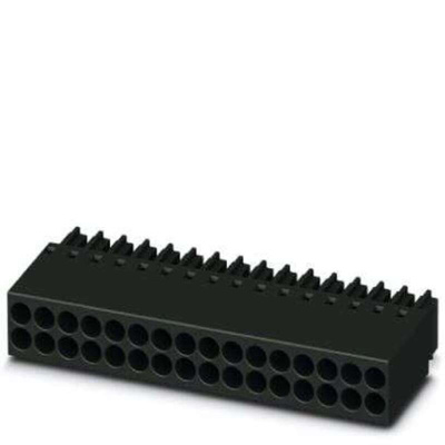 Phoenix Contact 2.54mm Pitch 16 Way Pluggable Terminal Block, Plug, Plug-In